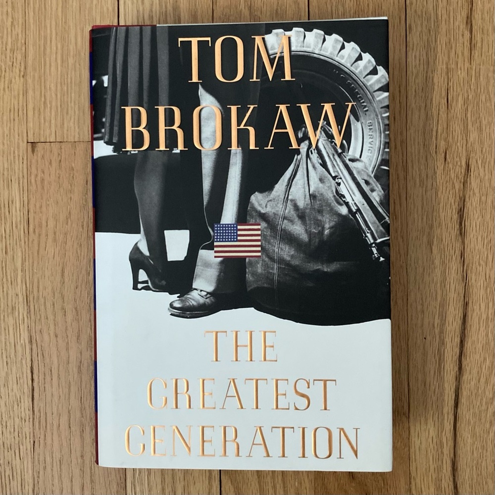 Book FIRST EDITION: The Greatest Generation, Tom Brokaw, 1998, Hardcover